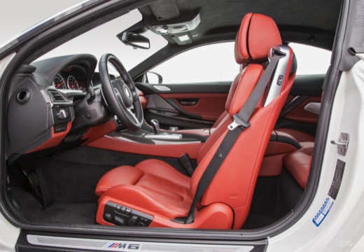 BMW 6 Серии купе интерьер