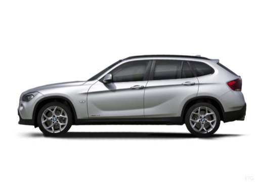 BMW X1 универсал silver grey боковой левый