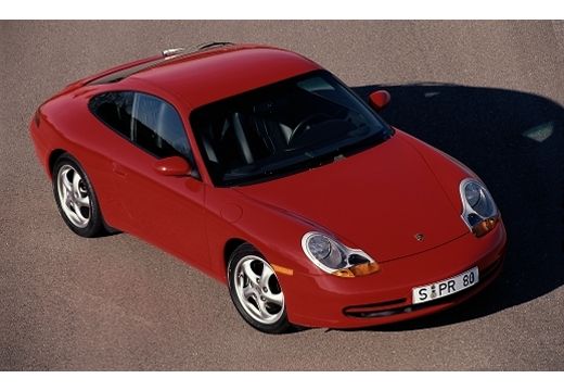 PORSCHE 911 Carrera/Targa 996 coupe czerwony jasny przedni prawy