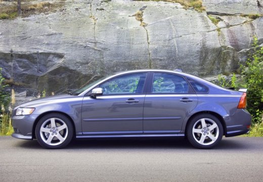 VOLVO S40 V sedan niebieski jasny boczny lewy