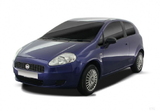 FIAT Punto Grande hatchback niebieski jasny