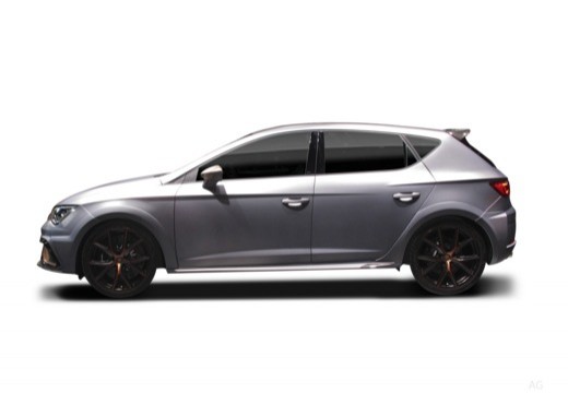 SEAT Leon hatchback boczny lewy