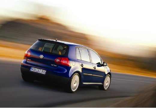 VOLKSWAGEN Golf V hatchback niebieski jasny tylny prawy