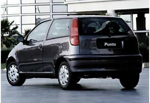 FIAT Punto hatchback szary ciemny tylny lewy