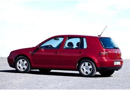 VOLKSWAGEN Golf IV hatchback bordeaux (czerwony ciemny) tylny lewy