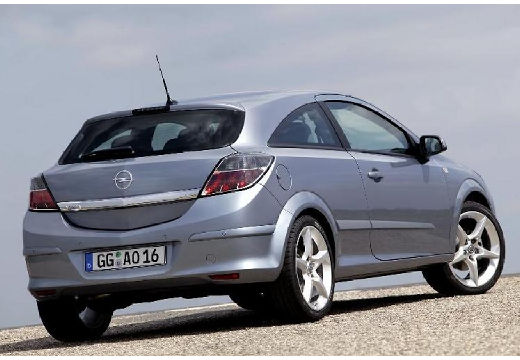 OPEL Astra III GTC II hatchback szary ciemny tylny prawy