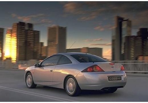 FORD Cougar coupe silver grey tylny lewy