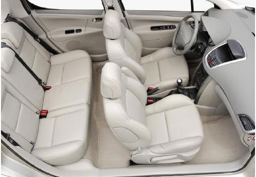 PEUGEOT 207 I hatchback silver grey wnętrze