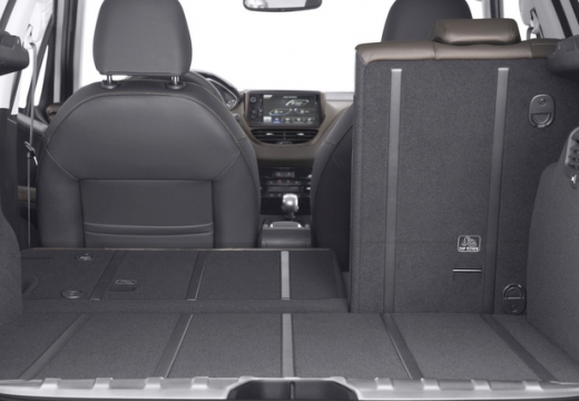PEUGEOT 2008 I hatchback przestrzeń załadunkowa