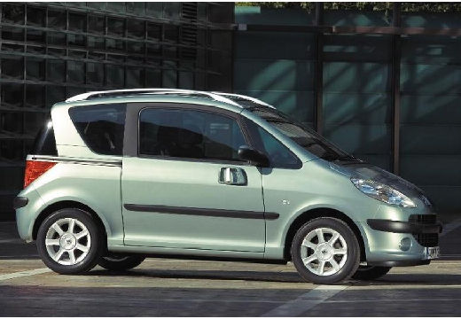 PEUGEOT 1007 I hatchback szary ciemny przedni prawy