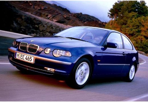 BMW Seria 3 hatchback niebieski jasny przedni lewy