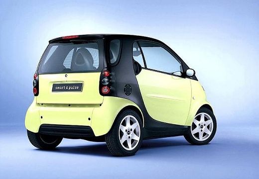 SMART smart Smart coupe żółty tylny prawy