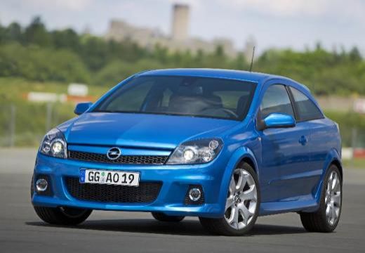 OPEL Astra III GTC II hatchback niebieski jasny przedni lewy
