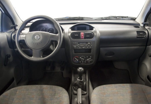 OPEL Corsa C II hatchback biały tablica rozdzielcza