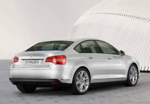 CITROEN C5 III sedan silver grey tylny prawy