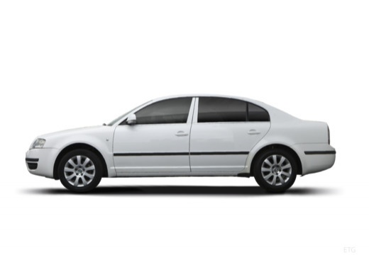 SKODA Superb II sedan boczny lewy
