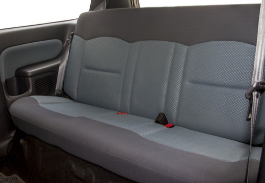 RENAULT Clio II III hatchback czarny wnętrze