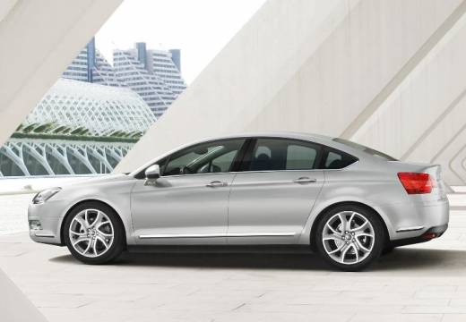 CITROEN C5 III sedan silver grey boczny lewy