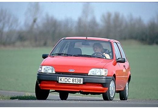 FORD Fiesta II hatchback czerwony jasny przedni lewy