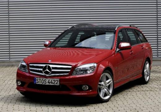 MERCEDES-BENZ Klasa C kombi czerwony jasny przedni lewy