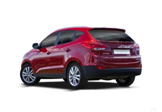HYUNDAI ix35 II kombi czerwony jasny tylny lewy