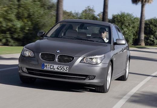 BMW Seria 5 E60 II sedan brązowy przedni lewy