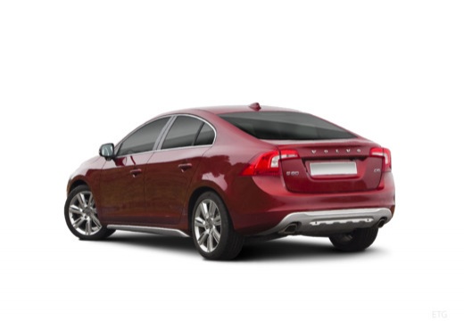 VOLVO S60 IV sedan czerwony jasny tylny lewy