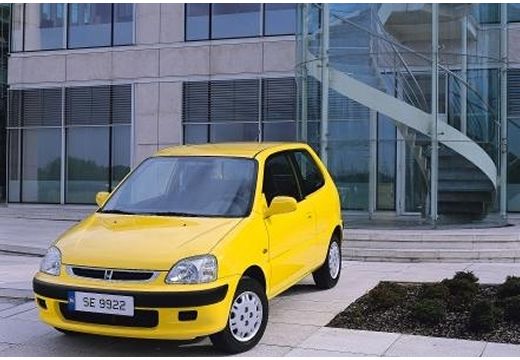 HONDA Logo hatchback żółty przedni lewy
