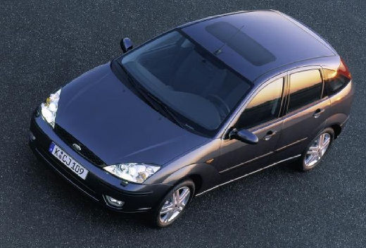 FORD Focus II hatchback niebieski jasny górny przedni