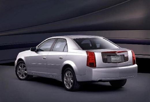 CADILLAC CTS sedan silver grey tylny lewy