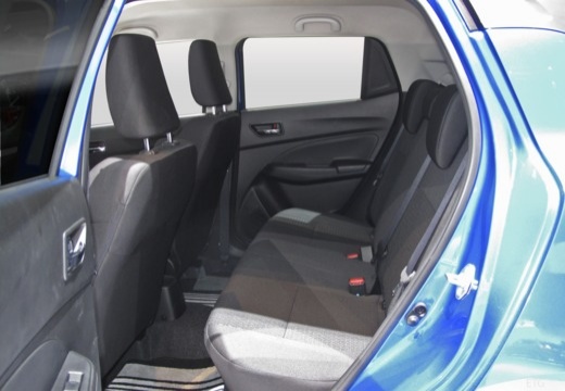 SUZUKI Swift IV hatchback wnętrze