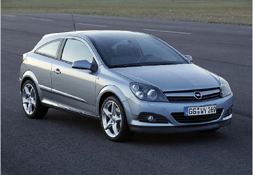 OPEL Astra III GTC II hatchback silver grey przedni prawy