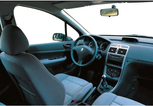 PEUGEOT 307 I hatchback wnętrze