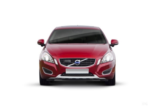 VOLVO S60 IV sedan czerwony jasny przedni