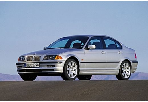 BMW Seria 3 sedan silver grey przedni lewy