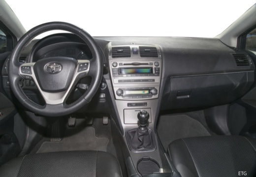 Toyota Avensis V sedan tablica rozdzielcza