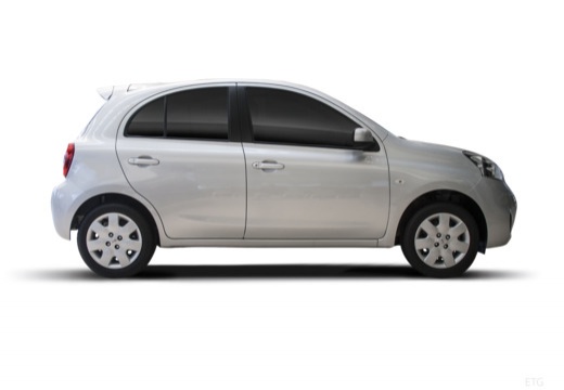 NISSAN Micra IX hatchback boczny prawy