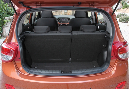 HYUNDAI i10 III hatchback przestrzeń załadunkowa