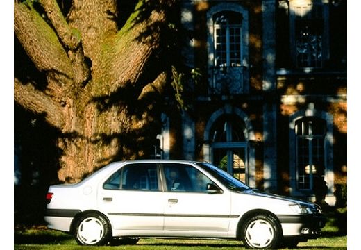 PEUGEOT 306 sedan silver grey boczny prawy