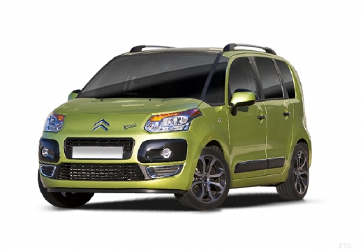 CITROEN C3 Picasso I hatchback zielony jasny
