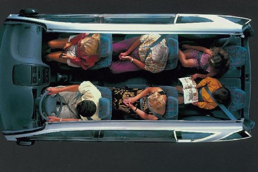 Toyota Picnic van wnętrze