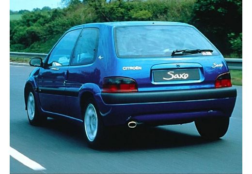 CITROEN Saxo hatchback niebieski jasny tylny lewy