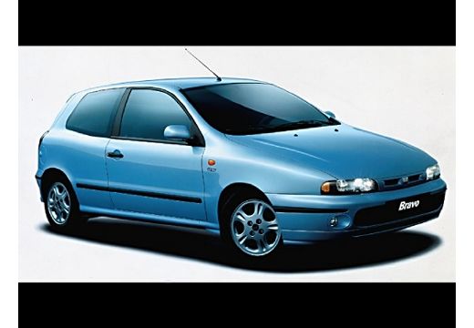 FIAT Bravo I hatchback niebieski jasny przedni prawy