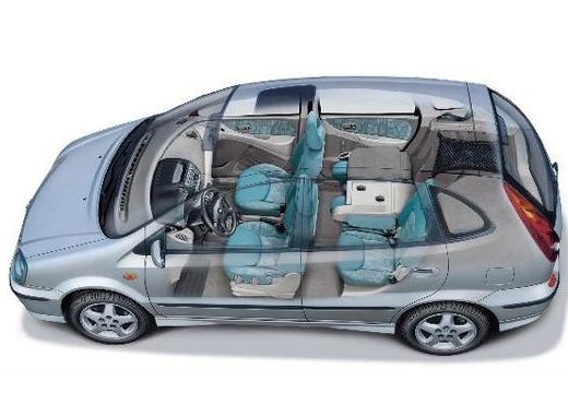 NISSAN Almera Tino kombi mpv prześwietlenie