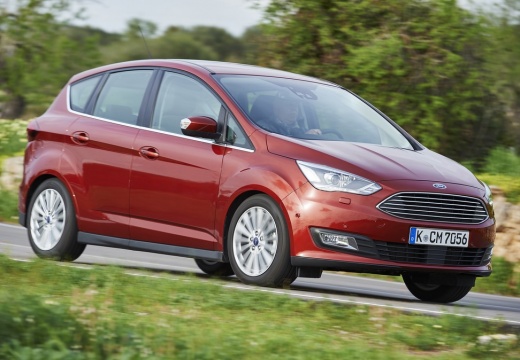 FORD C-MAX kombi mpv bordeaux (czerwony ciemny) przedni prawy
