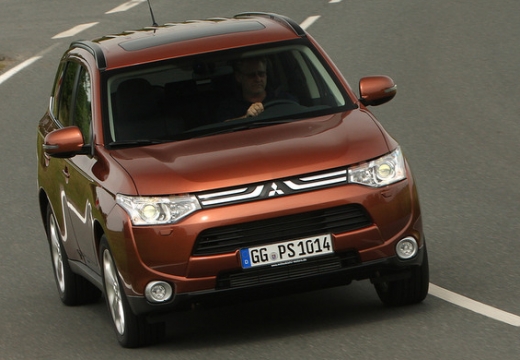 MITSUBISHI Outlander V kombi pomarańczowy przedni prawy