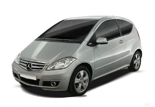 MERCEDES-BENZ Klasa A hatchback silver grey