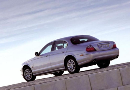 JAGUAR S-Type sedan silver grey tylny lewy