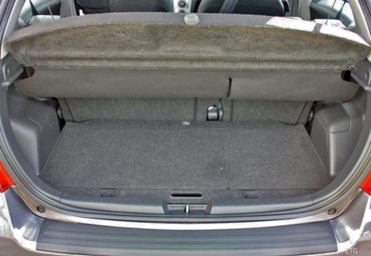 Toyota Yaris IV hatchback przestrzeń załadunkowa