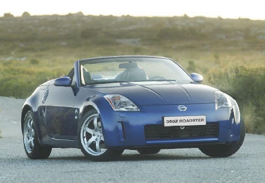 NISSAN 350 Z roadster niebieski jasny przedni prawy